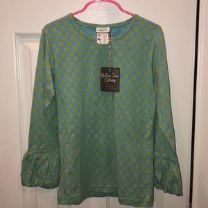 Matilda Jane Top with Puffer Sleeves